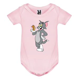 Цветно бебешко боди- Том и Джери