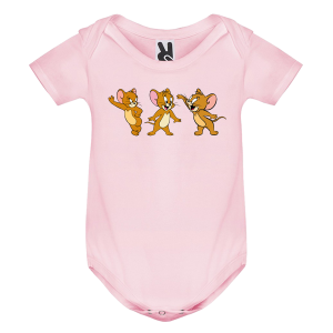 Цветно бебешко боди- Том и Джери