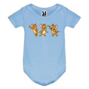 Цветно бебешко боди- Том и Джери