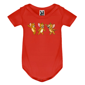 Цветно бебешко боди- Том и Джери