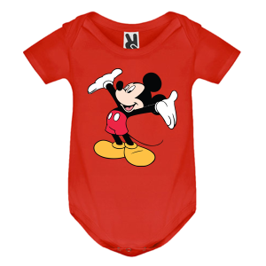Цветно бебешко боди- Мики Маус