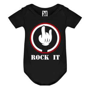 Цветно бебешко боди- Rock it