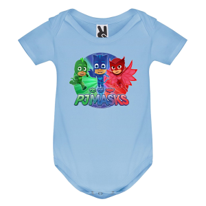 Цветно бебешко боди- PJ Masks