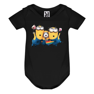 Цветно бебешко боди- Миньоните