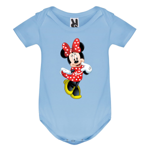 Цветно бебешко боди- Мини Маус