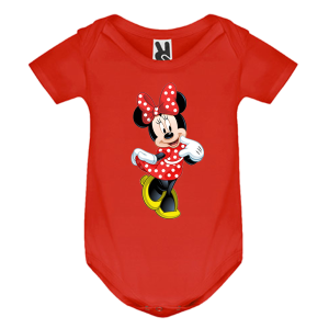 Цветно бебешко боди- Мини Маус