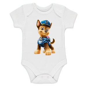 Бяло бебешко боди- Чейс