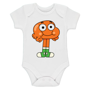 Бяло бебешко боди- Дарвин