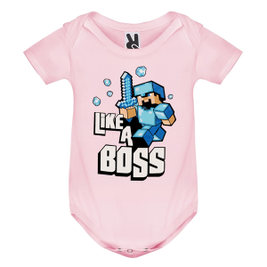 Цветно бебешко боди- Like a boss