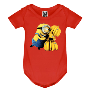 Цветно бебешко боди- Миньон