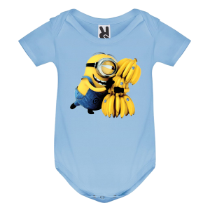 Цветно бебешко боди- Миньон