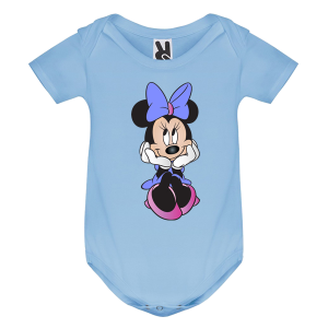 Цветно бебешко боди- Мини Маус
