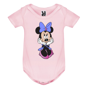 Цветно бебешко боди- Мини Маус