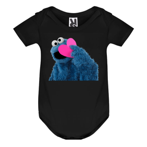 Цветно бебешко боди- Улица Сезам