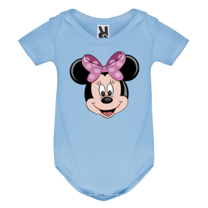 Цветно бебешко боди- Мини Маус