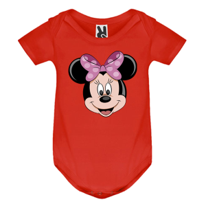 Цветно бебешко боди- Мини Маус
