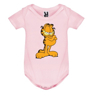 Цветно бебешко боди- Гарфилд