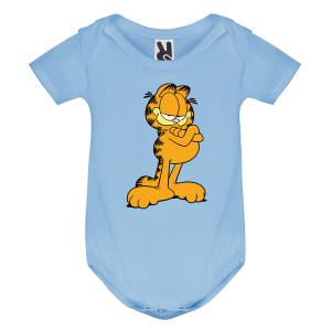 Цветно бебешко боди- Гарфилд