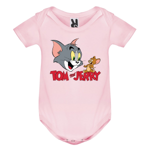 Цветно бебешко боди- Том и Джери