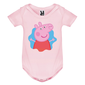 Цветно бебешко боди- Пепа Пиг