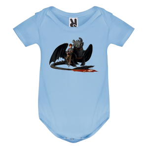 Цветно бебешко боди- Как да дресираш дракон