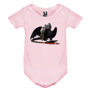 Цветно бебешко боди- Как да дресираш дракон