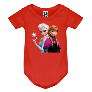 Цветно бебешко боди- Замръзналото кралство