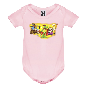 Цветно бебешко боди- Костенурката Франклин