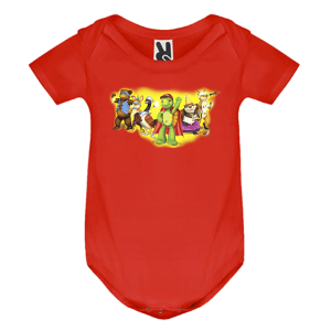 Цветно бебешко боди- Костенурката Франклин