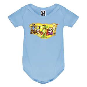 Цветно бебешко боди- Костенурката Франклин