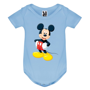 Цветно бебешко боди- Мики Маус