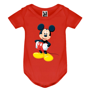 Цветно бебешко боди- Мики Маус