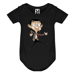 Цветно бебешко боди- Мистър Бийн