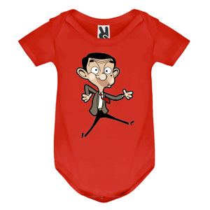 Цветно бебешко боди- Мистър Бийн