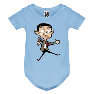 Цветно бебешко боди- Мистър Бийн