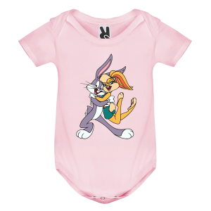 Цветно бебешко боди- Бъгс Бъни и Лола