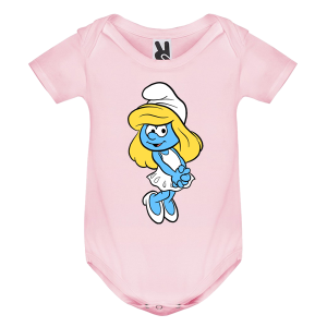 Цветно бебешко боди- Смърфиета