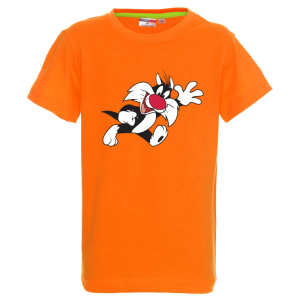 Цветна детска тениска- Силвестър