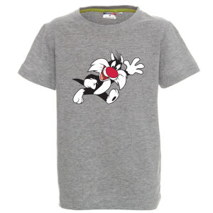 Цветна детска тениска- Силвестър