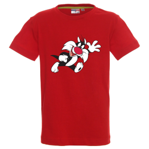 Цветна детска тениска- Силвестър