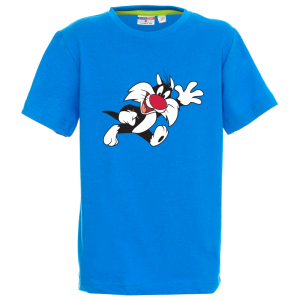 Цветна детска тениска- Силвестър