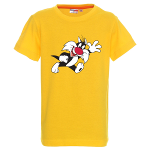 Цветна детска тениска- Силвестър