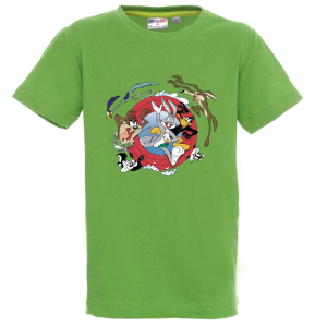 Цветна детска тениска- Анимационни герои