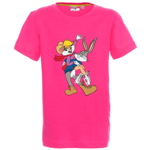 Цветна детска тениска- Лола и Бъгс Бъни
