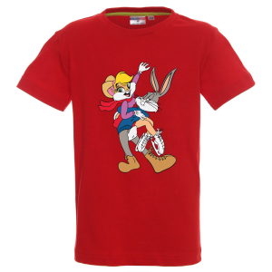 Цветна детска тениска- Лола и Бъгс Бъни