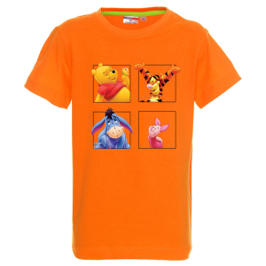 Цветна детска тениска- Мечо Пух