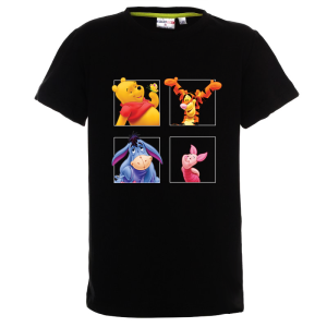 Цветна детска тениска- Мечо Пух