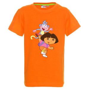 Цветна детска тениска- Дора и Ботичко