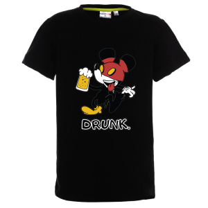 Цветна детска тениска- Drunk