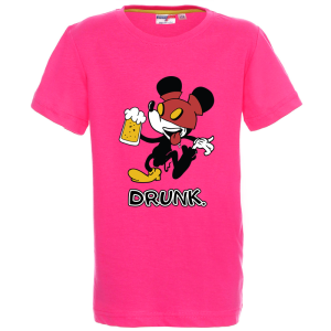 Цветна детска тениска- Drunk